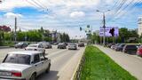 Реклама на цифровом билборде на 10 лет Октября, 43 в Омске