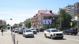 Реклама на цифровом билборде на Герцена, 65 в Омске