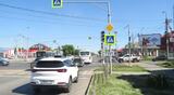 Реклама на призматроне на Герцена, 94 в Омске