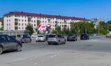 Реклама на билборде — Химиков, 57-61, на съезде на улицу 22 Апреля (светофор) в Омске