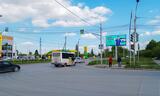 Реклама на билборде на Химиков, напротив дома 71/1 в Омске